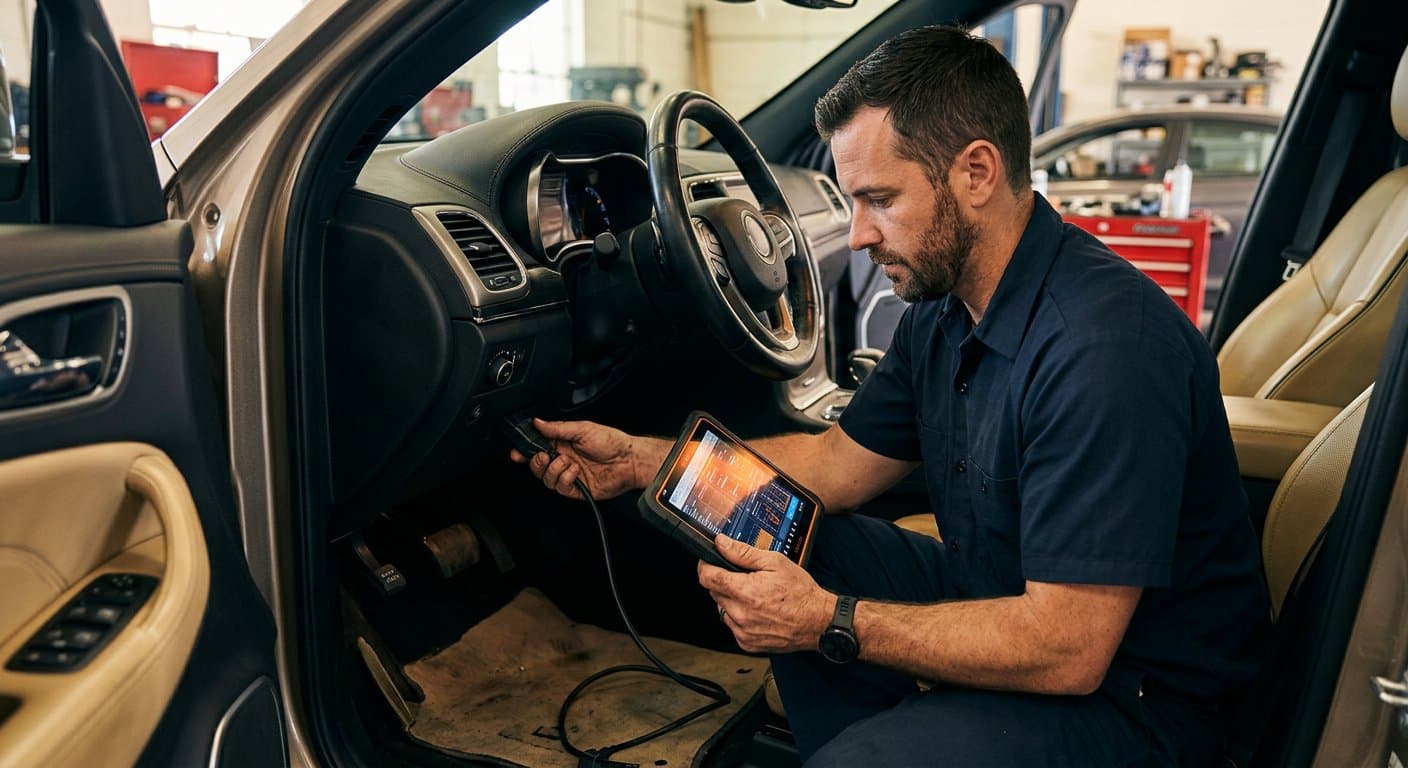 Diagnosis electrónica conectada al coche